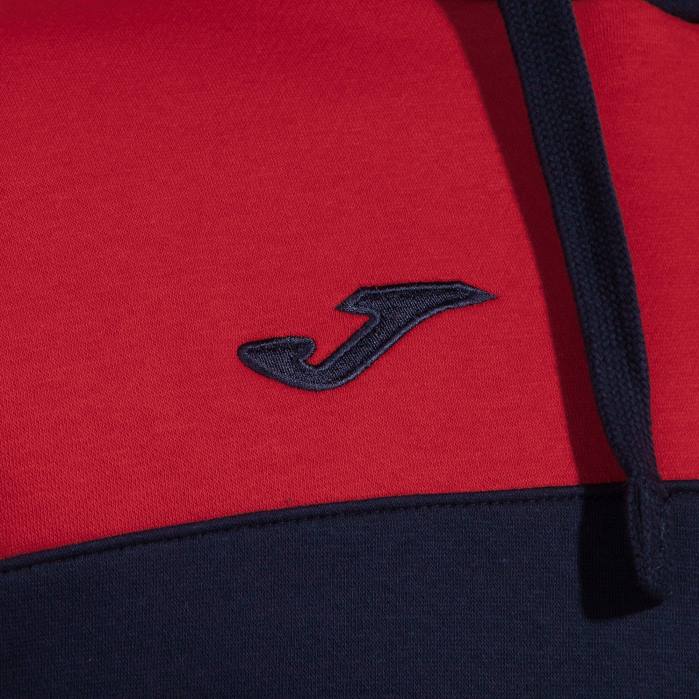 hr Joma pulover s kapuljačom ekipa v tamnoplava crvena 6FVN3207 muškarci
