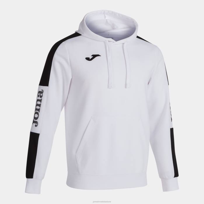 hr Joma pulover s kapuljačom street bijelo crno 6FVN1224 muškarci