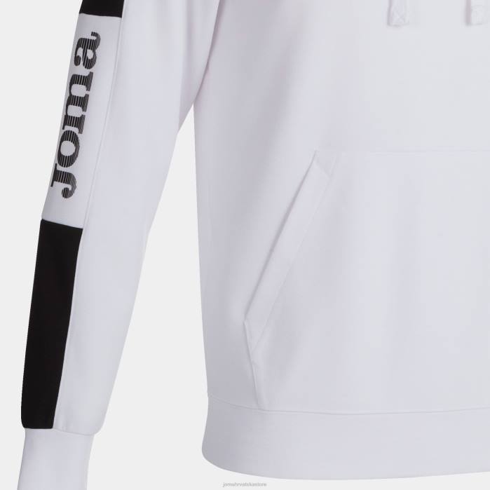 hr Joma pulover s kapuljačom street bijelo crno 6FVN1224 muškarci
