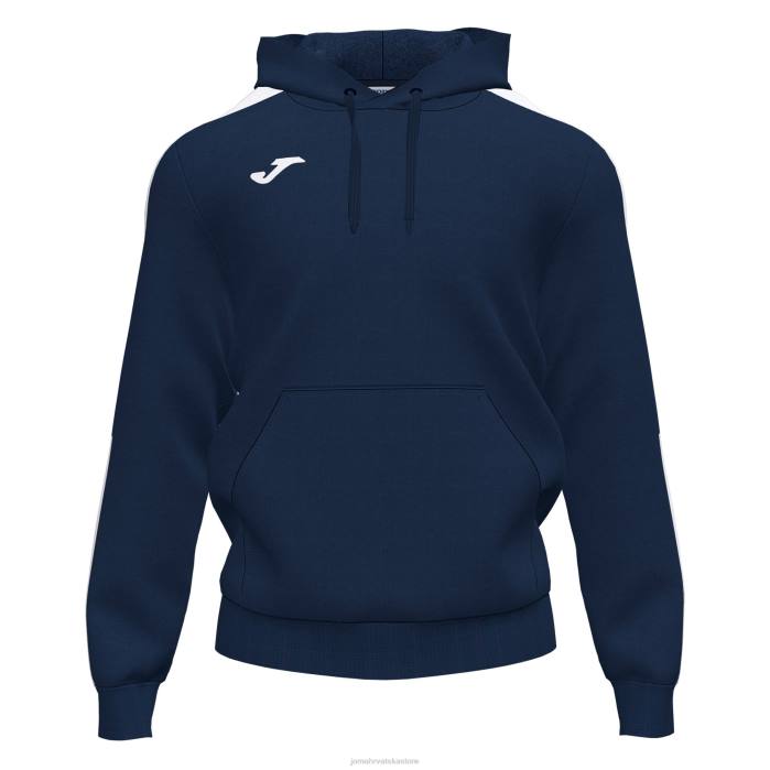 hr Joma pulover s kapuljačom street tamnoplava bijela 6FVN4263 muškarci