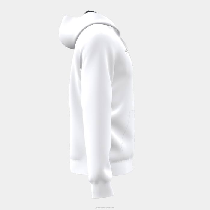 hr Joma pulover s kapuljačom urbana ulica bijela 6FVN1192 muškarci