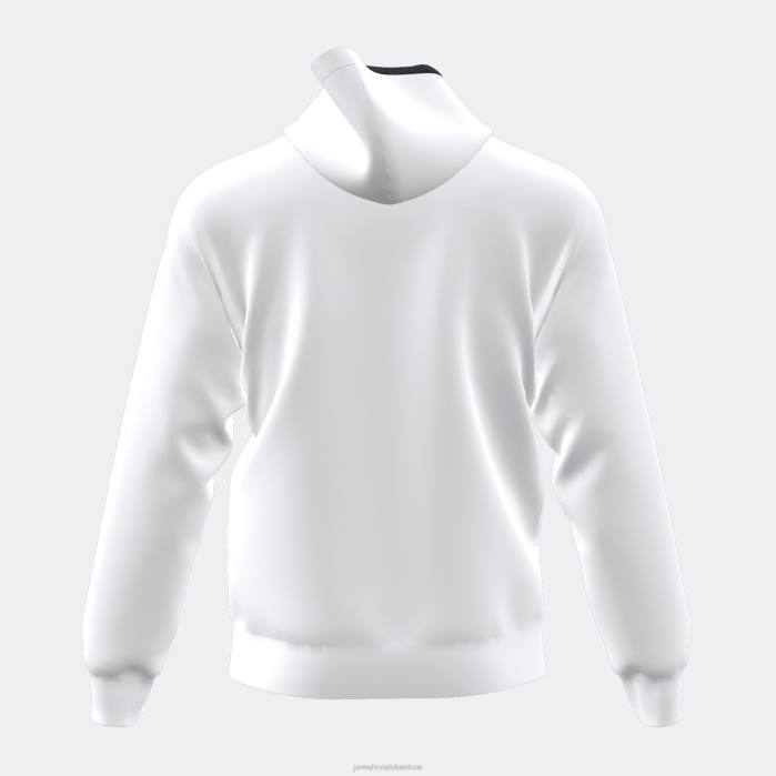hr Joma pulover s kapuljačom urbana ulica bijela 6FVN1192 muškarci