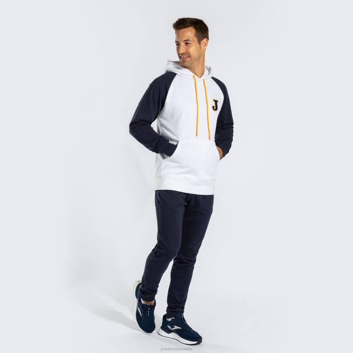 hr Joma pulover s kapuljačom urbana ulica bijela tamnoplava 6FVN425 muškarci