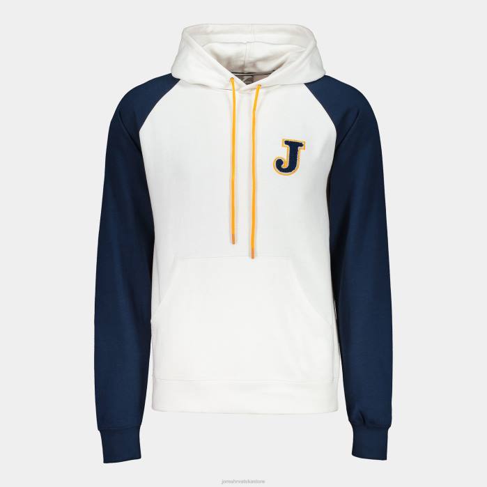 hr Joma pulover s kapuljačom urbana ulica bijela tamnoplava 6FVN425 muškarci