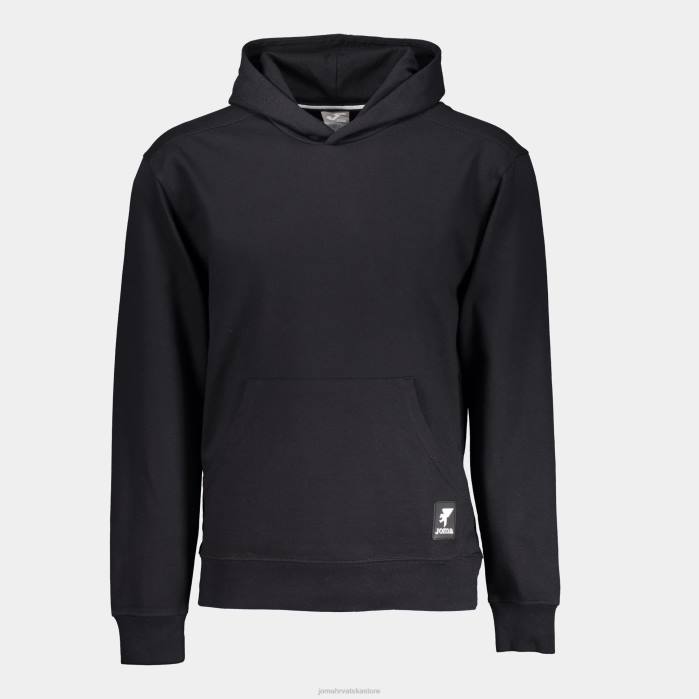 hr Joma pulover s kapuljačom urbana ulica crno 6FVN228 muškarci