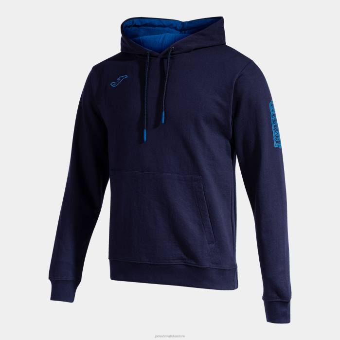 hr Joma pulover s kapuljačom urbana ulica mornarsko plava 6FVN383 muškarci