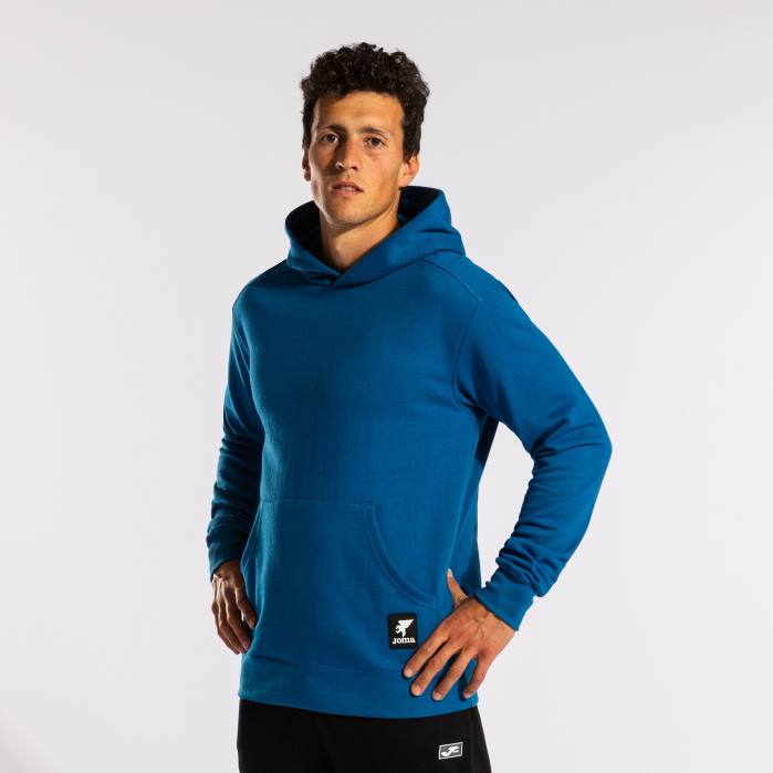 hr Joma pulover s kapuljačom urbana ulica plava 6FVN4731 muškarci