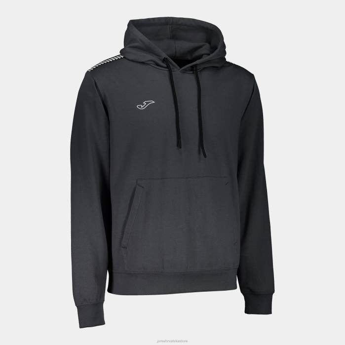 hr Joma pulover s kapuljačom urbana ulica tamno sivo 6FVN69 muškarci