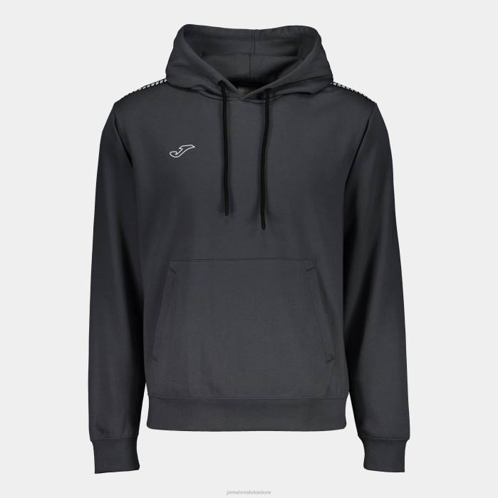 hr Joma pulover s kapuljačom urbana ulica tamno sivo 6FVN69 muškarci