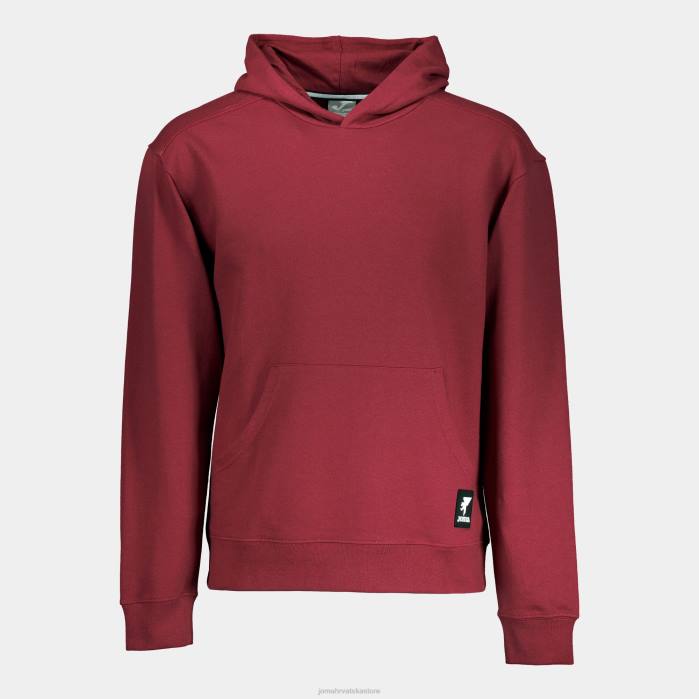 hr Joma pulover s kapuljačom urbana ulica tamnocrvena 6FVN229 muškarci