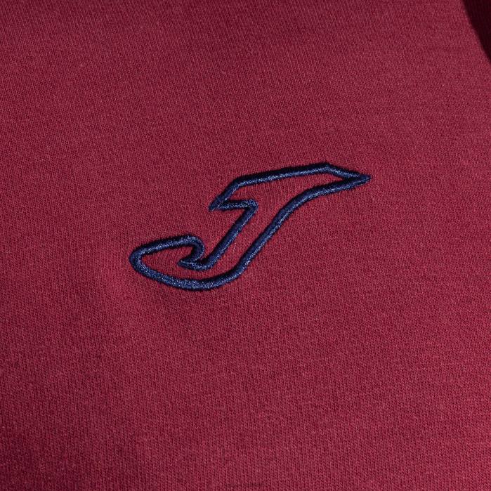 hr Joma pulover s kapuljačom urbana ulica tamnocrvena 6FVN874 muškarci