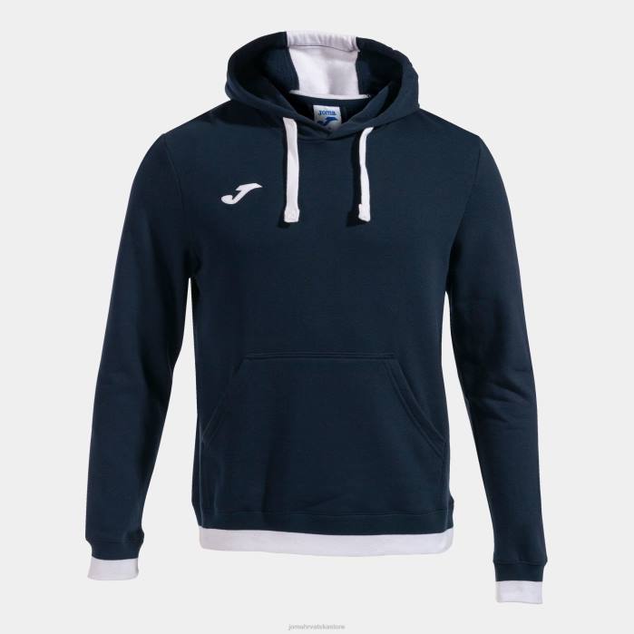 hr Joma udoban pulover s kapuljačom ii tamnoplava bijela 6FVN3114 muškarci