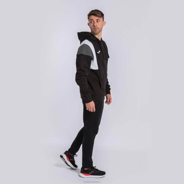 hr Joma udoban pulover s kapuljačom iii crno 6FVN4527 muškarci