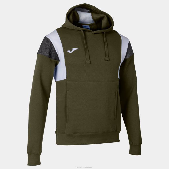 hr Joma udoban pulover s kapuljačom iii kaki 6FVN2858 muškarci