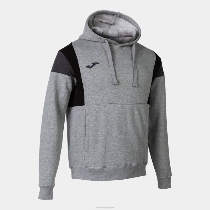hr Joma udoban pulover s kapuljačom iii melange siva 6FVN2855 muškarci