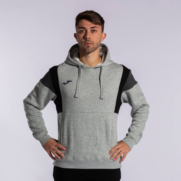 hr Joma udoban pulover s kapuljačom iii melange siva 6FVN2855 muškarci