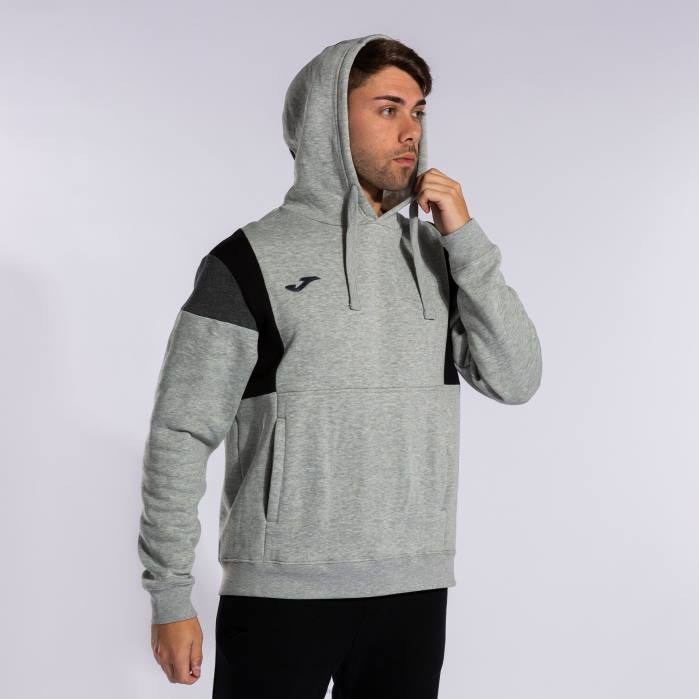 hr Joma udoban pulover s kapuljačom iii melange siva 6FVN2855 muškarci