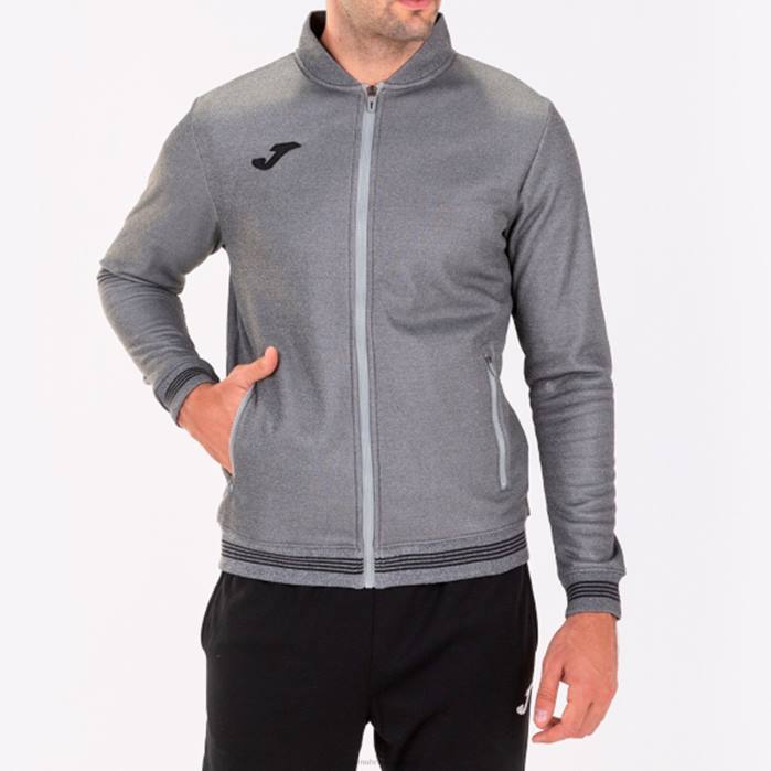 hr Joma jakna kampus iii melange siva 6FVN1308 muškarci