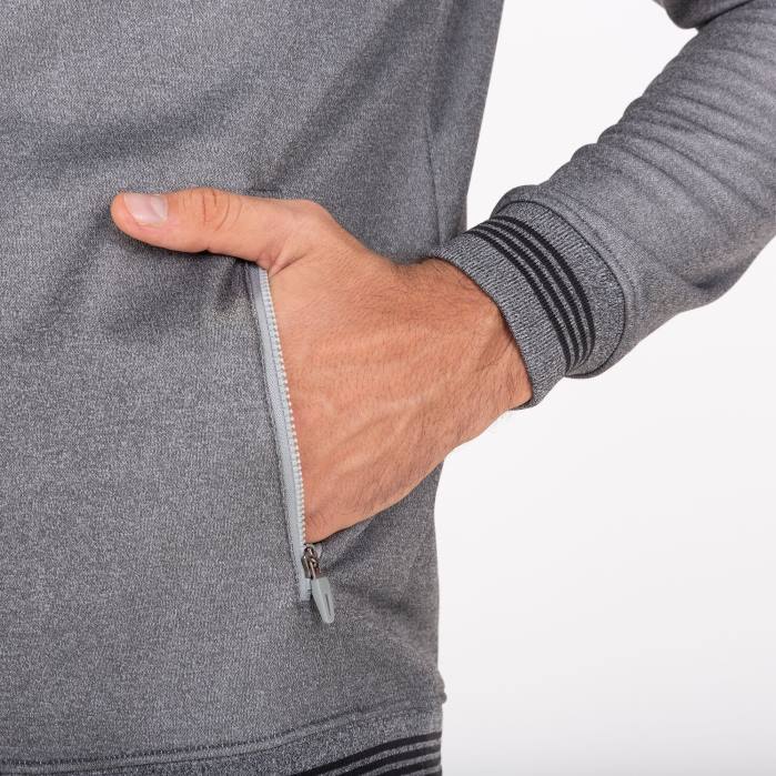 hr Joma jakna kampus iii melange siva 6FVN1308 muškarci
