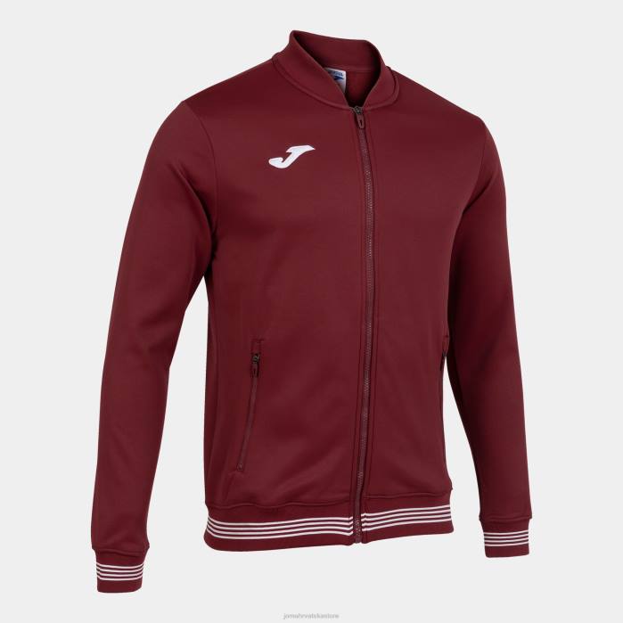 hr Joma jakna kampus iii tamnocrvena 6FVN3160 muškarci