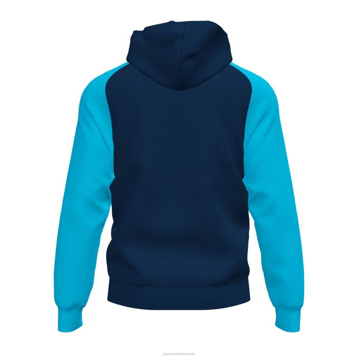 hr Joma jakna s kapuljačom akademija iv tamnoplava fluorescentna tirkizna 6FVN4313 muškarci