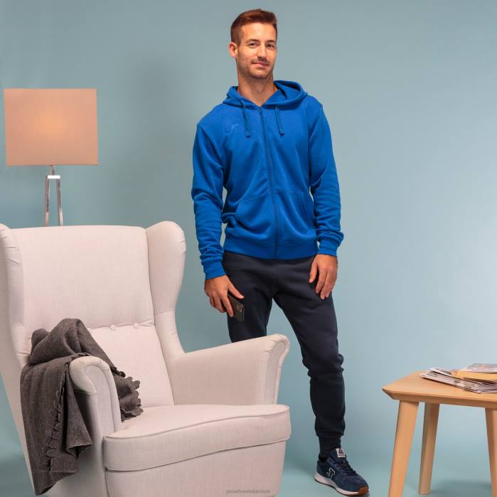 hr Joma jakna s kapuljačom argos ii kraljevski plava 6FVN2969 muškarci