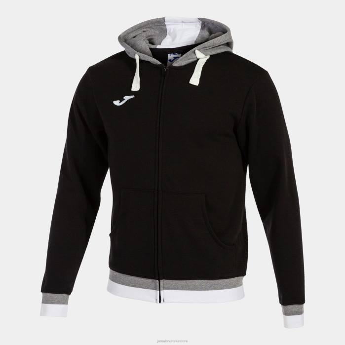 hr Joma jakna s kapuljačom confort ii crno siva 6FVN4513 muškarci