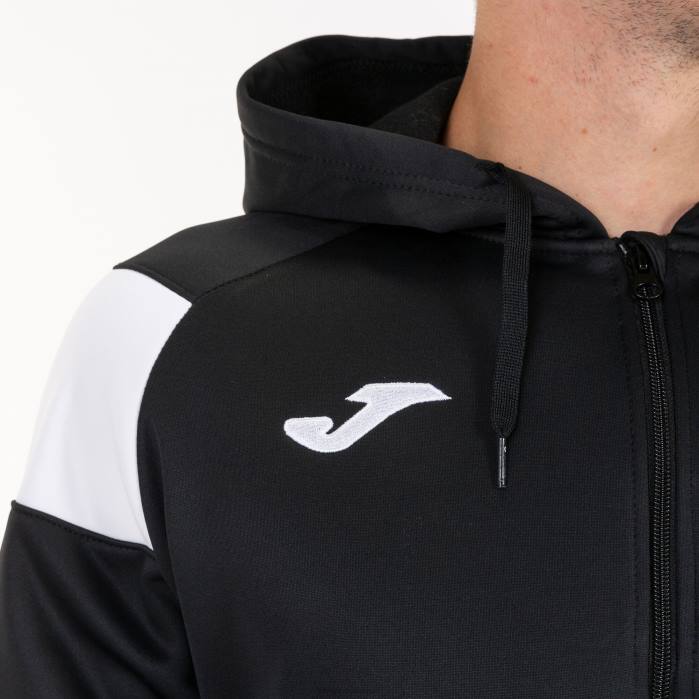 hr Joma jakna s kapuljačom ekipa iii crno bijeli 6FVN4346 muškarci