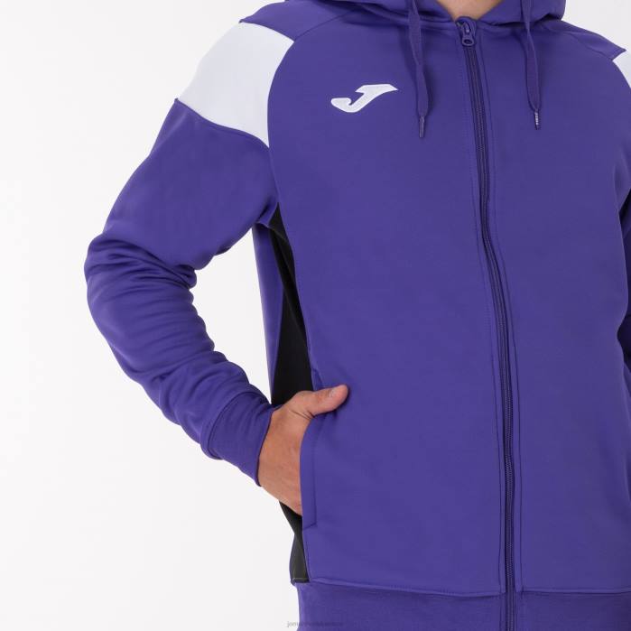 hr Joma jakna s kapuljačom ekipa iii ljubičasta bijela 6FVN4386 muškarci
