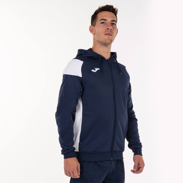 hr Joma jakna s kapuljačom ekipa iii tamnoplava bijela 6FVN3388 muškarci