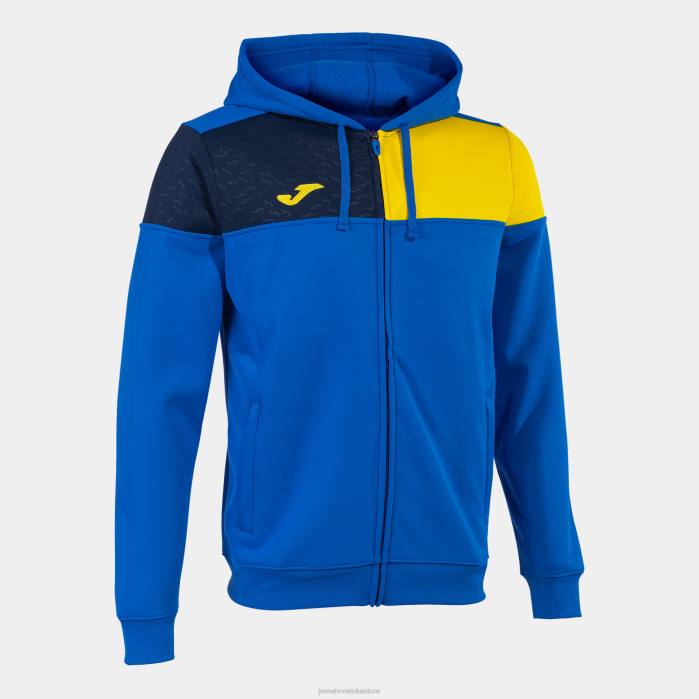 hr Joma jakna s kapuljačom ekipa v kraljevsko plava žuta tamnoplava 6FVN838 muškarci