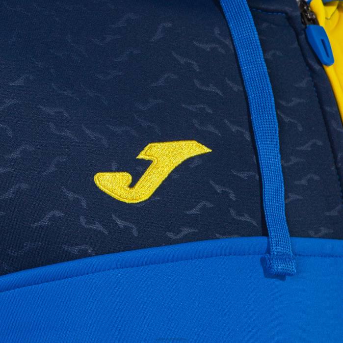 hr Joma jakna s kapuljačom ekipa v kraljevsko plava žuta tamnoplava 6FVN838 muškarci