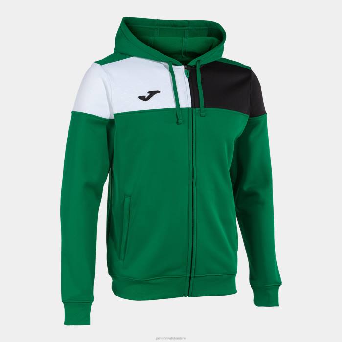hr Joma jakna s kapuljačom ekipa v zelena crna bijela 6FVN387 muškarci