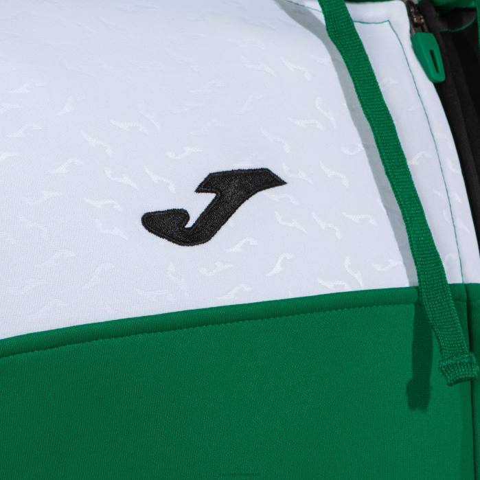hr Joma jakna s kapuljačom ekipa v zelena crna bijela 6FVN387 muškarci
