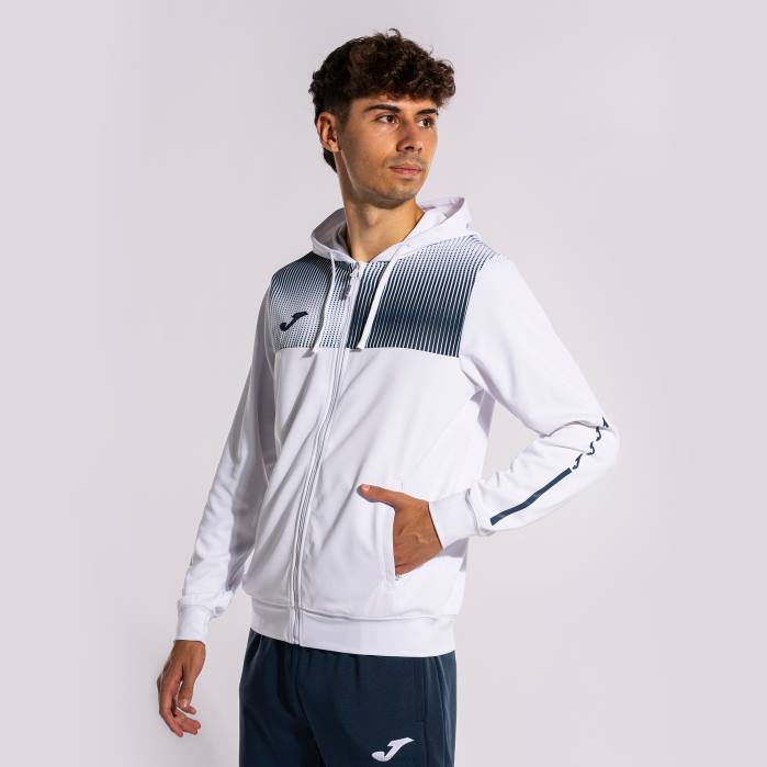 hr Joma jakna s kapuljačom eko ​​supernova bijela tamnoplava 6FVN658 muškarci