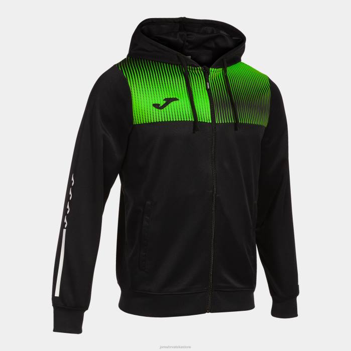 crno fluorescentno zelena