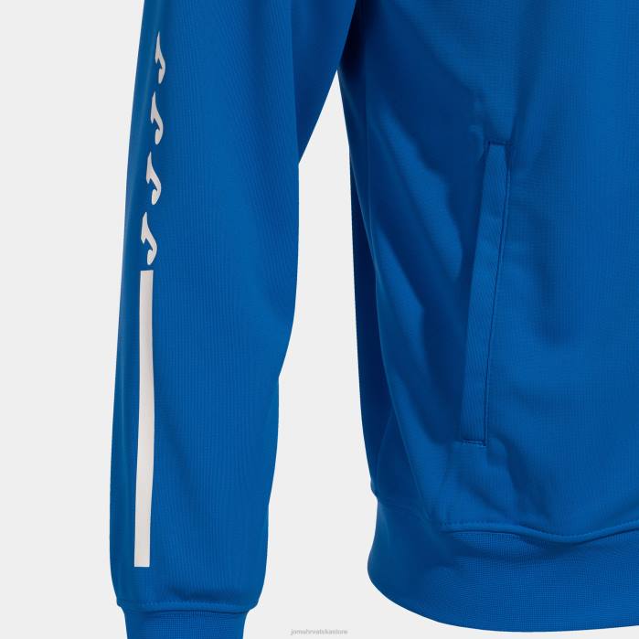 hr Joma jakna s kapuljačom eko ​​supernova kraljevsko plava bijela 6FVN661 muškarci
