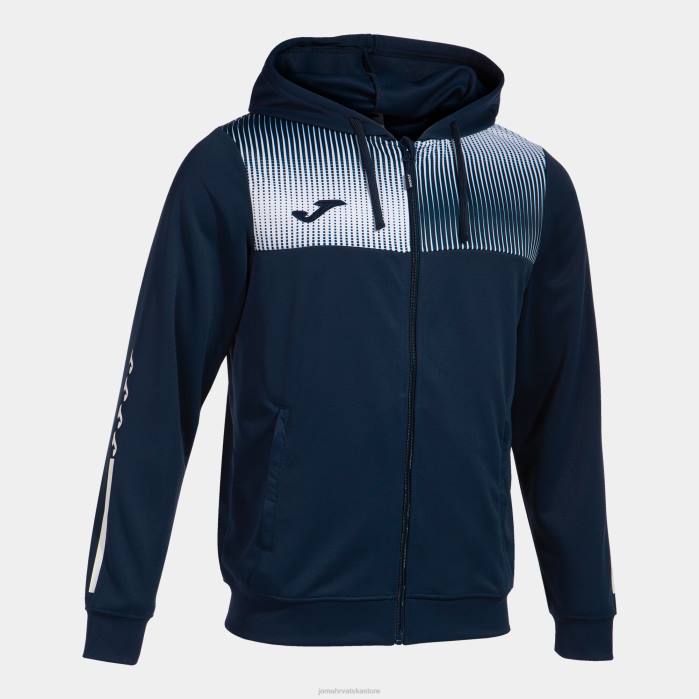 hr Joma jakna s kapuljačom eko ​​supernova tamnoplava bijela 6FVN937 muškarci