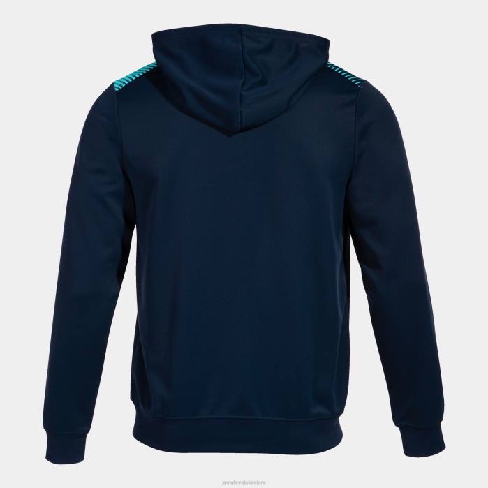 hr Joma jakna s kapuljačom eko ​​supernova tamnoplava fluorescentna tirkizna 6FVN273 muškarci