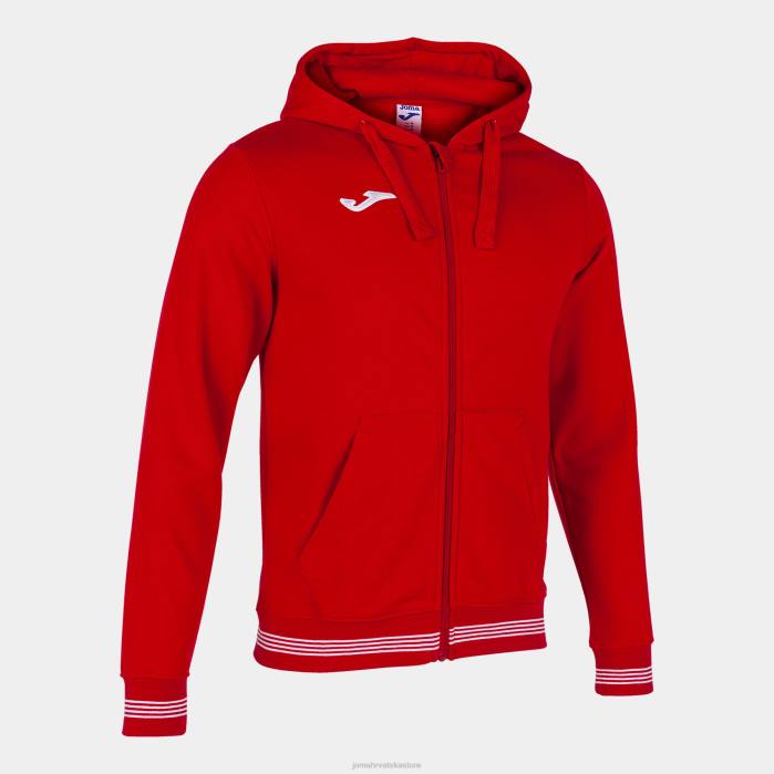 hr Joma jakna s kapuljačom kampus iii Crvena 6FVN4152 muškarci