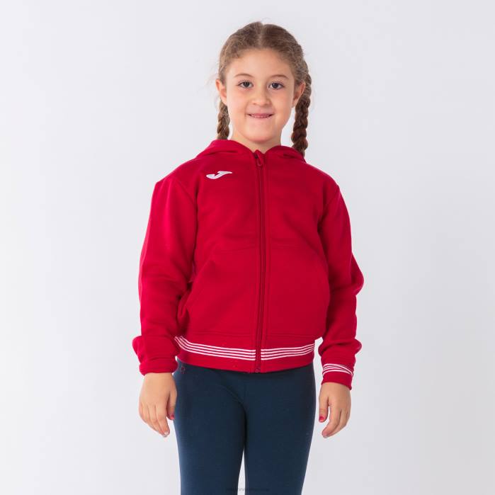hr Joma jakna s kapuljačom kampus iii Crvena 6FVN4152 muškarci