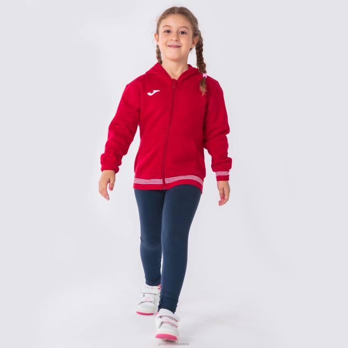 hr Joma jakna s kapuljačom kampus iii Crvena 6FVN4152 muškarci
