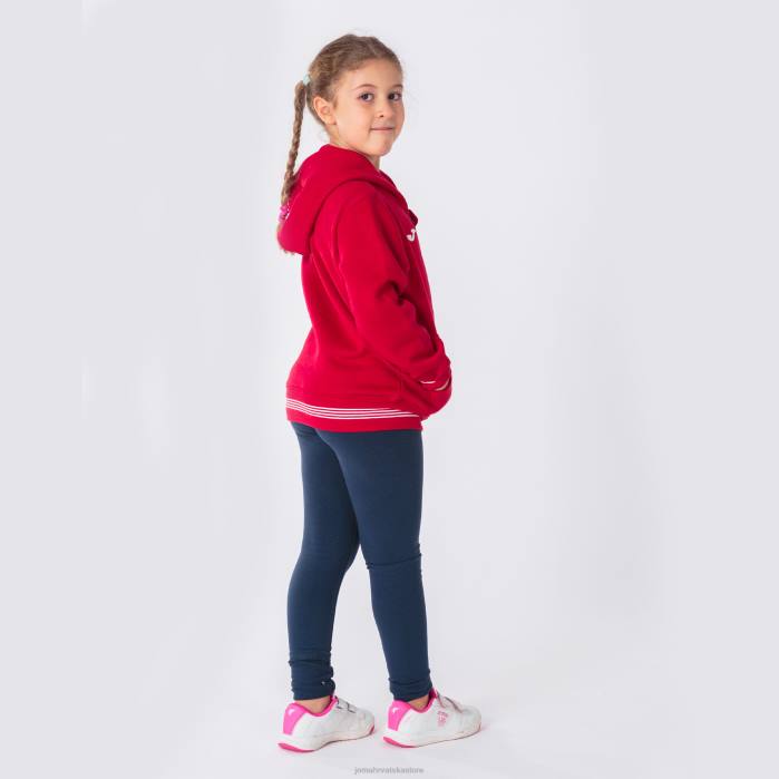 hr Joma jakna s kapuljačom kampus iii Crvena 6FVN4152 muškarci