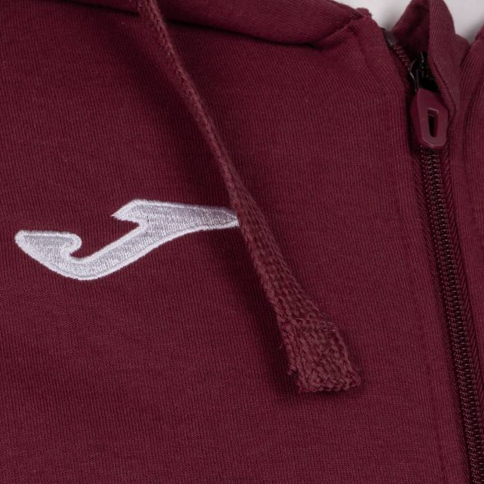 hr Joma jakna s kapuljačom kampus iii tamnocrvena 6FVN4434 muškarci