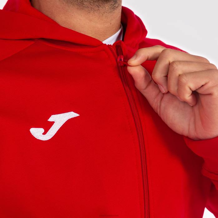 hr Joma jakna s kapuljačom menfis Crvena 6FVN3122 muškarci