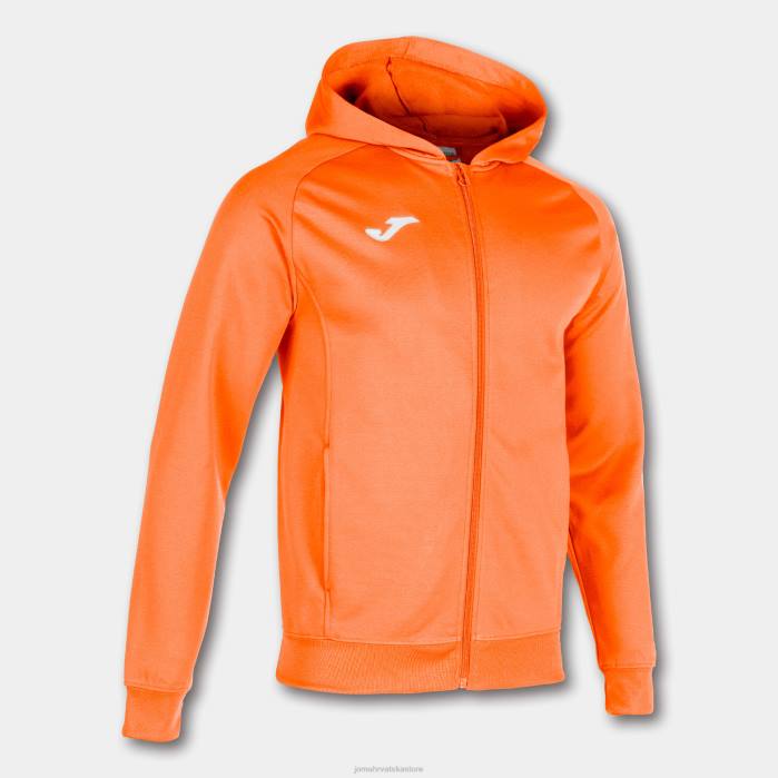hr Joma jakna s kapuljačom menfis fluorescentno narančasta 6FVN3219 muškarci