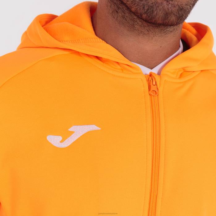hr Joma jakna s kapuljačom menfis fluorescentno narančasta 6FVN3219 muškarci
