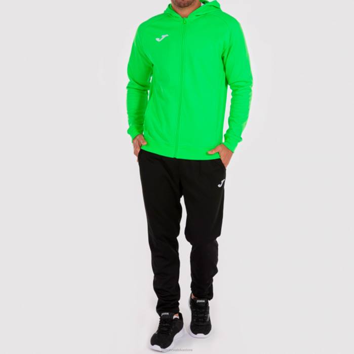 hr Joma jakna s kapuljačom menfis fluorescentno zelena 6FVN2992 muškarci