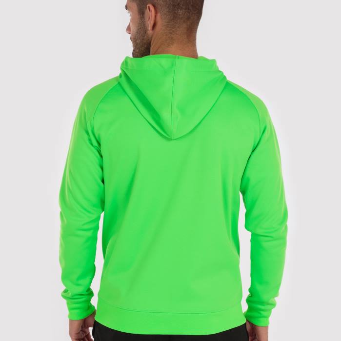 hr Joma jakna s kapuljačom menfis fluorescentno zelena 6FVN2992 muškarci