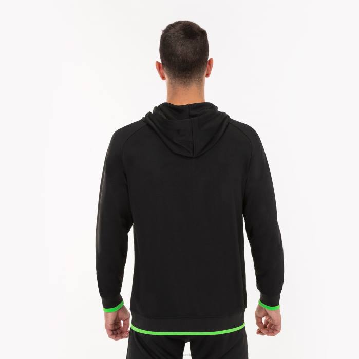 hr Joma jakna s kapuljačom supernova crna fluorescentno zelena 6FVN3392 muškarci
